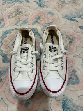 Converse White Low Top Sneakers